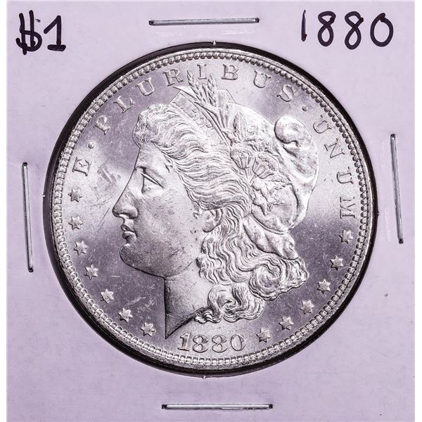 1880 $1 Morgan Silver Dollar Coin