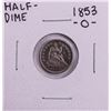Image 1 : 1853-O Seated Liberty Half Dime Coin