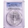Image 1 : 2021 Type 2 $1 American Silver Eagle Coin PCGS MS69