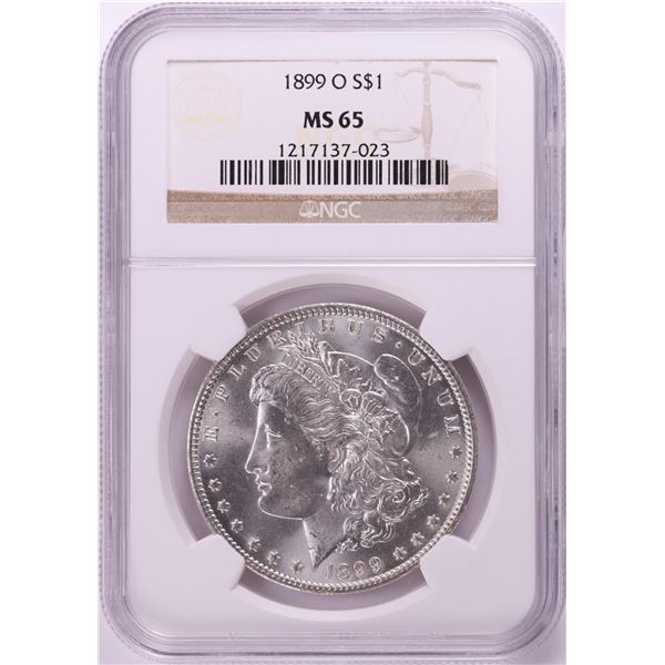 1899-O $1 Morgan Silver Dollar Coin NGC MS65