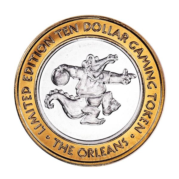 .999 Silver The Orleans Hotel & Casino Las Vegas, NV $10 Limited Edition Gaming Token