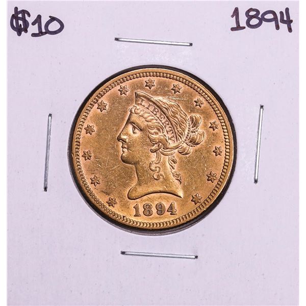 1894 $10 Liberty Head Eagle Gold Coin