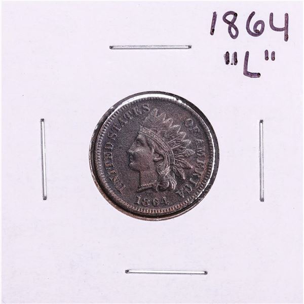 1864-L Indian Head Cent Coin