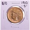 Image 1 : 1910-S $10 Indian Head Eagle Gold Coin