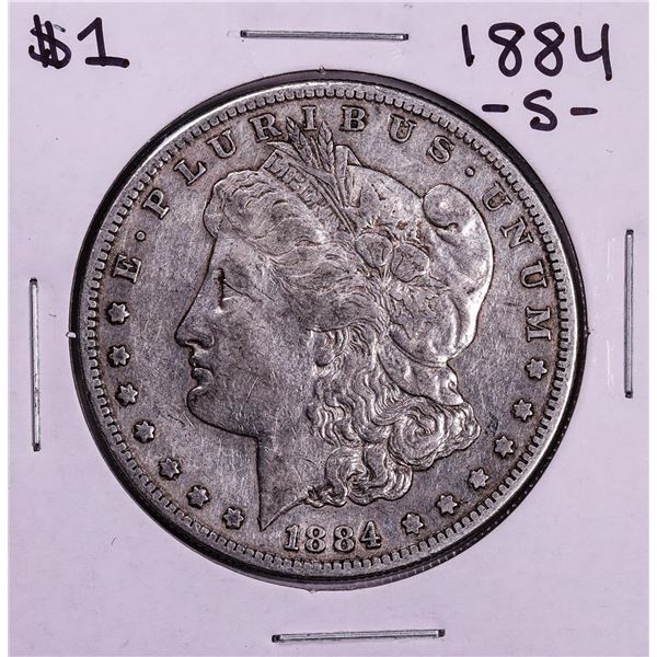 1884-S $1 Morgan Silver Dollar Coin