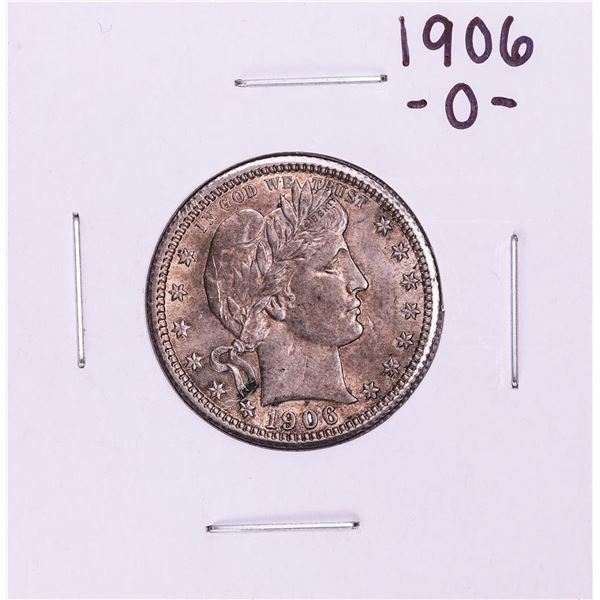 1906-O Barber Quarter Coin
