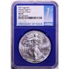 Image 1 : 2021 Type 1 $1 American Silver Eagle Coins NGC MS69 FDOI Blue Core