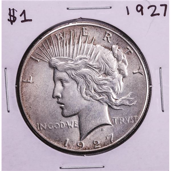 1927 $1 Peace Dollar Silver Coin