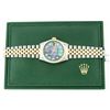 Image 4 : Rolex Men's Two Tone MOP Diamond Datejust Wristwatch Oyster Perpetual With Rolex Box
