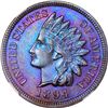Image 4 : 1894 Proof Indian Head Cent Coin NGC PF64 BN Amazing Toning