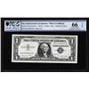 Image 1 : 1957A $1 Silver Certificate Note Fr.1620 PCGS Gem Uncirculated 66OPQ