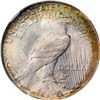 Image 5 : 1923 $1 Peace Silver Dollar Coin NGC MS64 Amazing Toning