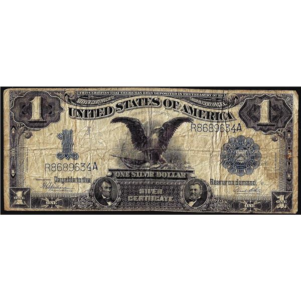 1899 $1 Black Eagle Silver Certificate Note