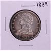 Image 1 : 1839 Capped Bust Half Dollar Coin Nice Toning