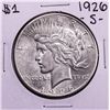 Image 1 : 1926-S $1 Peace Silver Dollar Coin