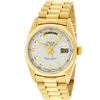 Image 2 : Rolex Men's 18KT Yellow Gold Diamond Quickset President Wristwatch