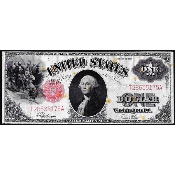 1917 $1 Legal Tender Note