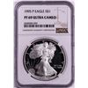 Image 1 : 1995-P $1 Proof American Silver Eagle Coin NGC PF69 Ultra Cameo