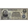 Image 1 : 1902PB $5 Merchants National Bank Norwich, CT CH# 1481 National Currency Note