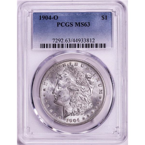 1904-O $1 Morgan Silver Dollar Coin PCGS MS63