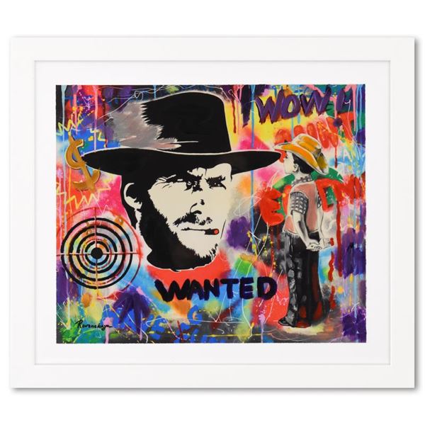 Rovenskaya "Wanted" Original Mixed Media On Paper