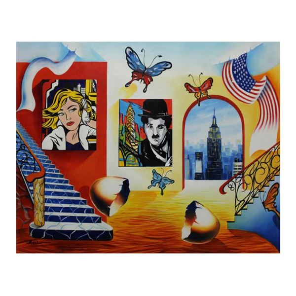 Alexander Astahov "Manhattan Vew" Limited Edition Giclee On Paper