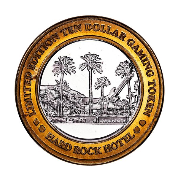 .999 Silver Hard Rock Hotel & Casino Las Vegas, NV $10 Limited Edition Gaming Token
