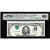 Image 1 : 1995 $5 Federal Reserve Note Inverted Overprint ERROR PMG Gem Uncirculated 66EPQ