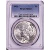 Image 1 : 1923 $1 Peace Silver Dollar Coin PCGS MS63