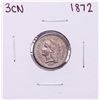 Image 1 : 1872 Three Cent Nickel Coin