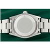 Image 5 : Rolex Midsize Stainless Steel Factory White Roman Datejust Wristwatch With Rolex Box