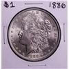 Image 1 : 1886 $1 Morgan Silver Dollar Coin