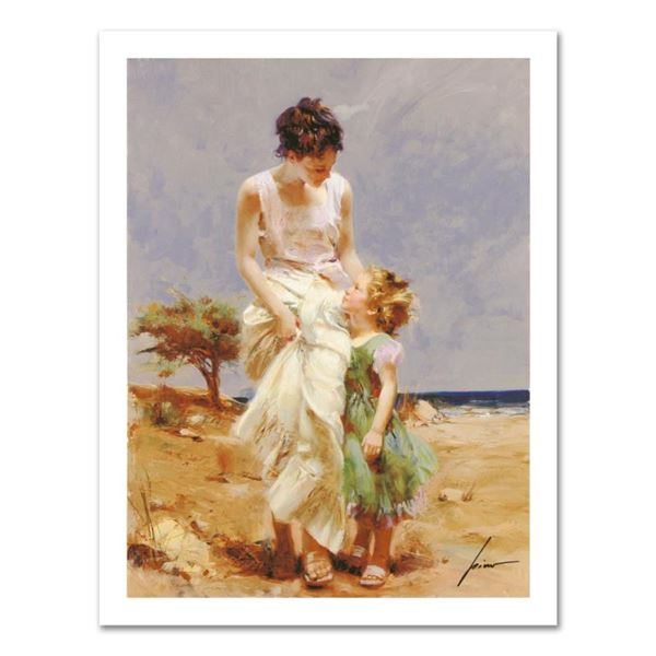 Pino (1939-2010) "Joyful Memories" Limited Edition Giclee On Canvas