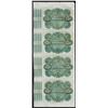 Image 2 : Uncut Sheet of (4) State of Louisiana Baby Bond Obsolete Notes