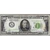 Image 1 : 1934 $500 Federal Reserve Note Boston Light Green Seal