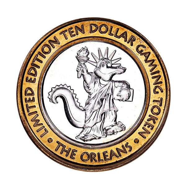.999 Silver The Orleans Hotel & Casino Las Vegas, NV $10 Casino Token Limited Edition