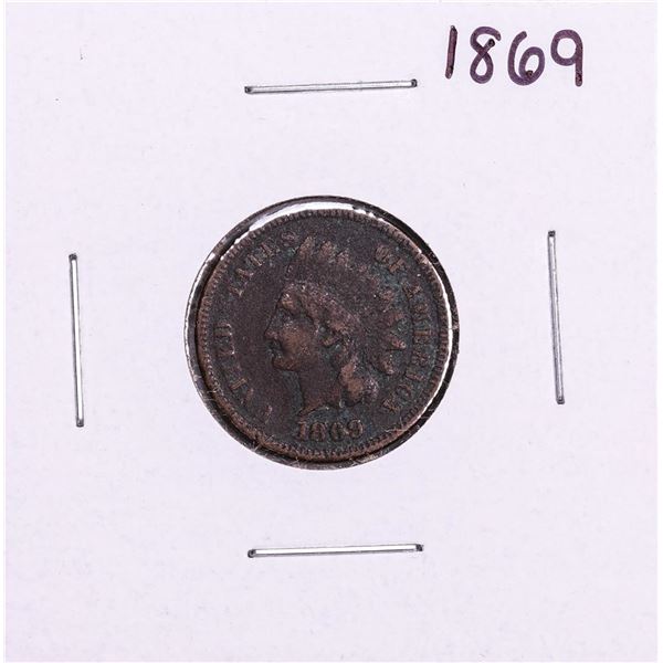 1869 Indian Head Cent Coin