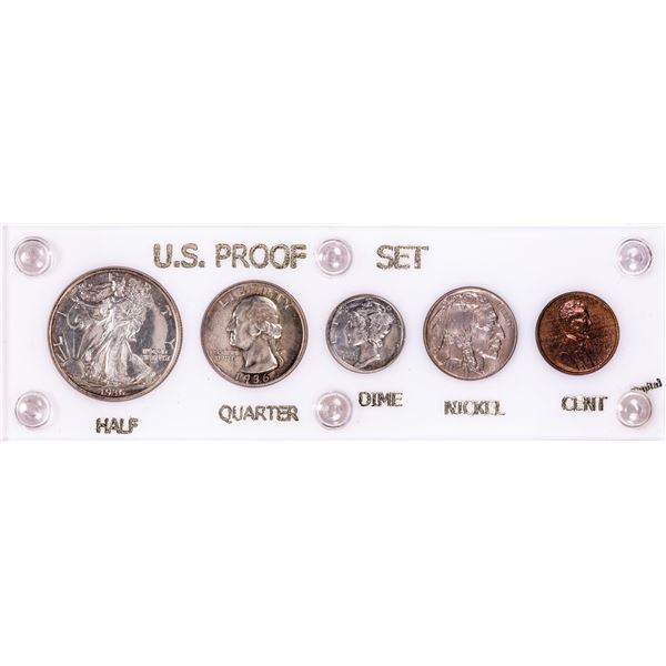 1936 (5) Coin Proof Set
