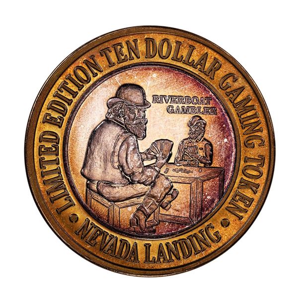 .999 Silver Nevada Landing Jean, NV $10 Casino Limited Edition Gaming Token