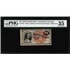 Image 1 : 1863 Fourth Issue Fifteen Cents Fractional Note Fr.1267 PMG Choice Very Fine 35