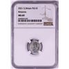 Image 1 : 2021 Great Britain 10 Pounds Britannia 1/10oz Platinum Coin NGC MS69