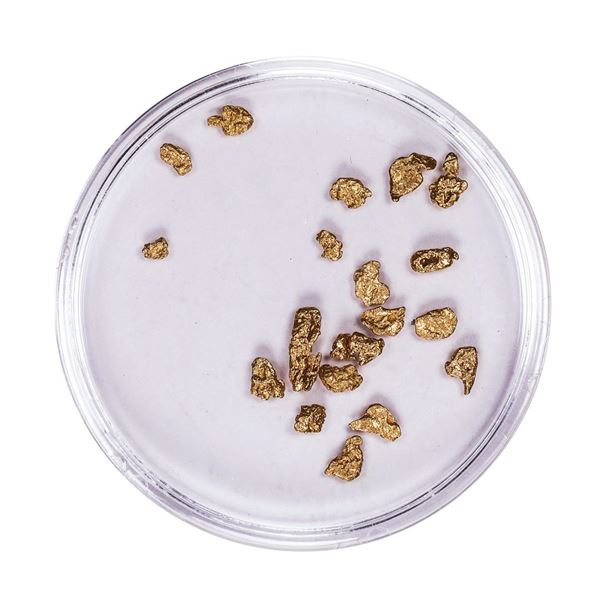 Lot of Gold Nuggets 1.07 Grams Total Weight