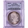 Image 1 : 1880-O VAM-4 80/79 Crossbar $1 Morgan Silver Dollar Coin PCGS MS63