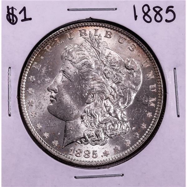 1885 $1 Morgan Silver Dollar Coin