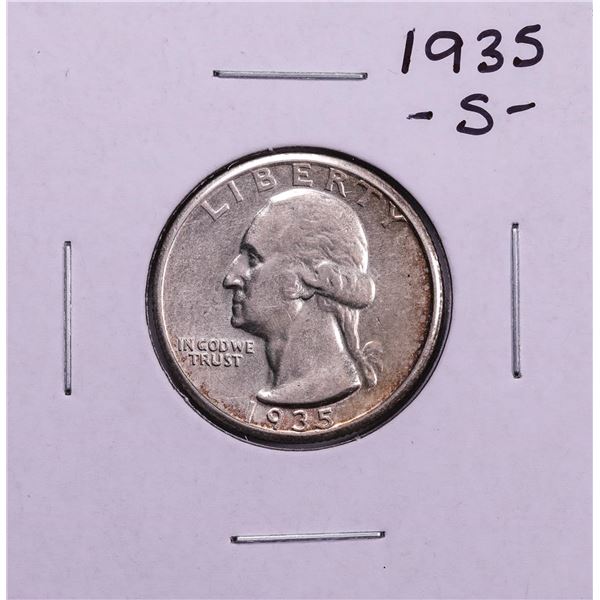 1935-S Washington Quarter Coin