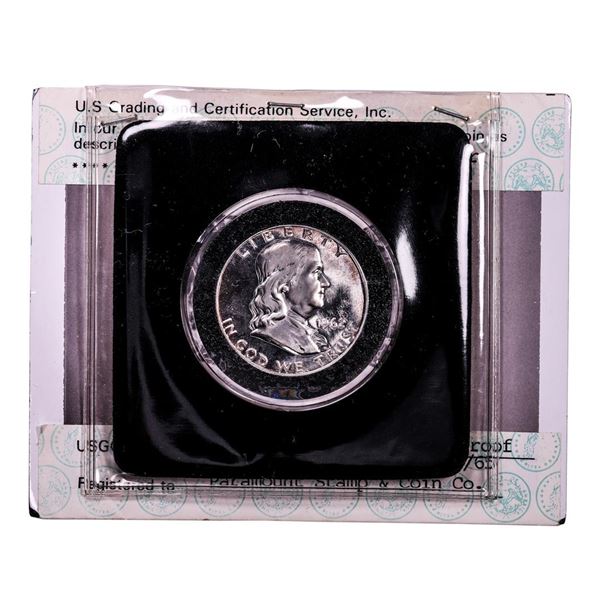 1962 Proof Franklin Half Dollar Coin USGCS Certification