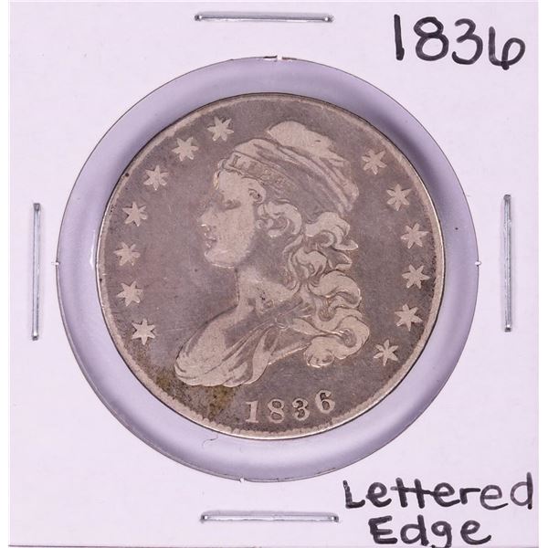 1836 Lettered Edge Capped Bust Half Dollar Coin