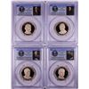 Image 1 : Set of 2014-S $1 Proof Presidential Dollar Coins PCGS PR69DCAM First Strike