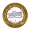 Image 2 : .999 Fine Silver The Sands Regency Reno, Nevada $10 Limited Edition Gaming Token