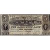 Image 1 : 1837 $5 The Lafayette Bank Boston Obsolete Note